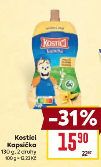 Billa Kostíci Kapsička nabídka