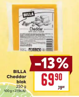 Billa BILLA Cheddar blok nabídka