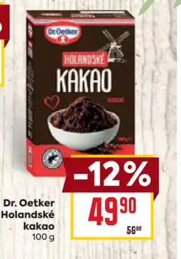 Billa Dr. Oetker Holandské kakao nabídka