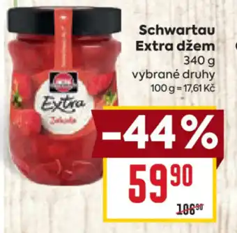 Billa Schwartau Extra džem nabídka