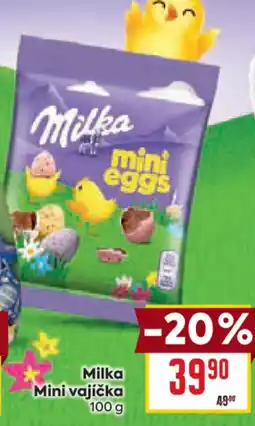 Billa Milka Mini vajíčka nabídka