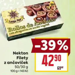 Billa Nekton Filety z ančoviček nabídka