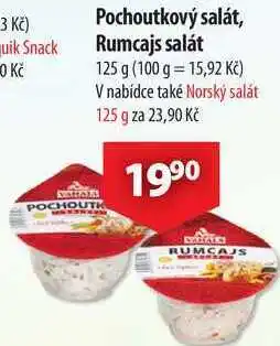 CBA Pochoutkový salát, Rumcajs salát, 125 g nabídka