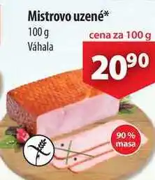 CBA Mistrovo uzené, 100 g nabídka