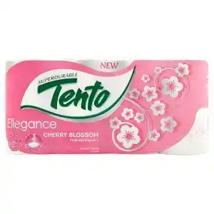 Tamda Foods Tento Ellegance Cherry blossom toaletní papír 8 rolí nabídka