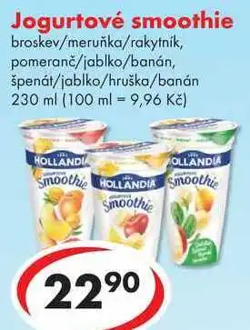 CBA Jogurtové smoothie, 230 ml nabídka