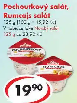 CBA Pochoutkový salát, Rumcajs salát, 125 g nabídka