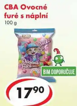 CBA CBA Ovocné furé s náplní, 100 g nabídka