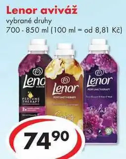 CBA Lenor aviváž, 700-850 ml nabídka