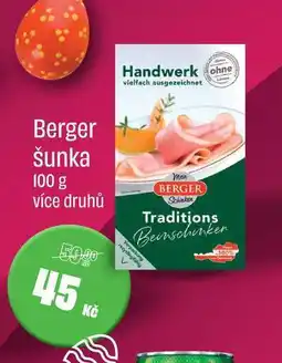 BonVeno Berger Šunka 100 g nabídka