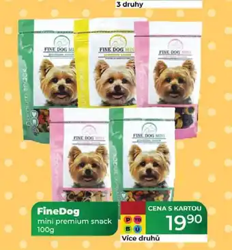 Tamda Foods FineDog mini premium snack 100g nabídka