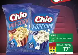 Tamda Foods Chio popcorn nabídka