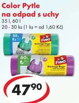 CBA Color Pytle na odpad s uchy 35 l, 60 l, 20-30 ks nabídka