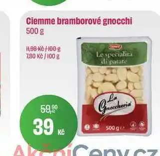 BonVeno Ciemme bramborové gnocchi 500 g nabídka