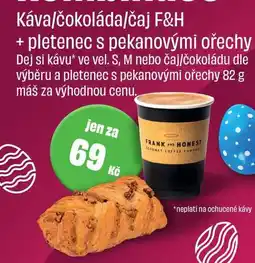 BonVeno Káva/čokoláda/čaj F&H + pletenec s pekanovými ořechy 82 g nabídka