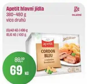 BonVeno Apetit hlavní jídla 380-480 g více druhů nabídka