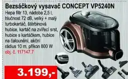 Elektro Spáčil Bezsáčkový vysavač CONCEPT VP5240N nabídka