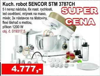 Elektro Spáčil Kuch. robot SENCOR STM 3787CH nabídka