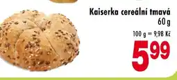 Qanto Kaiserka cereální tmavá nabídka