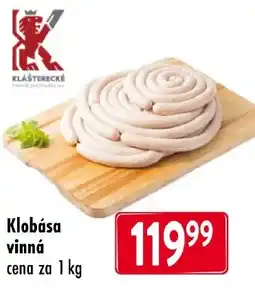 Qanto Klobása vinná nabídka