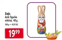 Qanto Zajíc dutá figurka mléčná nabídka