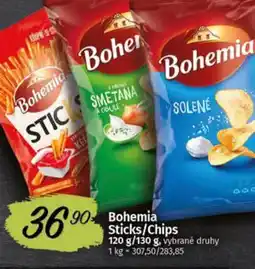 Coop Bohemia Sticks/Chips nabídka