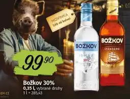 Coop Božkov 30% nabídka