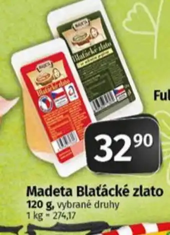 Coop Madeta Blaťácké zlato nabídka