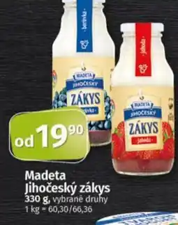 Coop Madeta Jihočeský zákys nabídka