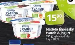 Coop Madeta Jihočeský tvaroh & jogurt nabídka