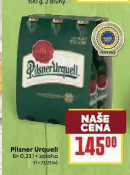 Billa Pivo pilsner urquell nabídka