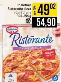 Jip Dr. Oetker Ristorante pizza nabídka