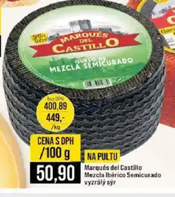 Jip Marqués del Castillo Mezcla Ibérico Semicurado vyzrálý sýr nabídka