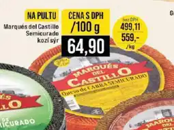 Jip Marqués del Castillo Semicurado kozí sýr nabídka