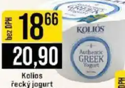 Jip Kolios řecký jogurt nabídka