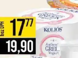 Jip Kolios řecký jogurt bily 0% nabídka