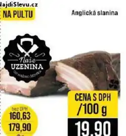 Jip Anglická slanina nabídka