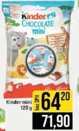 Jip Kinder mini nabídka