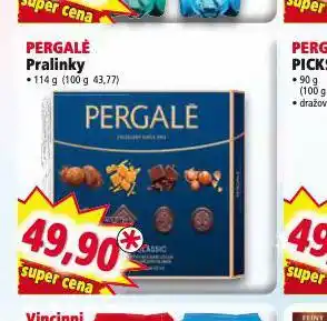 Norma Pergalé pralinky nabídka