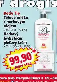 Norma Body tip tělové mléko s norským olejem nabídka