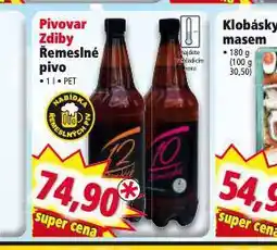 Norma Pivovar zdiby řemeslné pivo nabídka