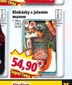 Norma Klobásky s jelením masem nabídka