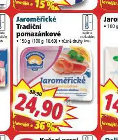 Norma Jaroměřické tradiční pomazánkové nabídka