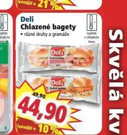 Norma Deli chlazené bagety nabídka