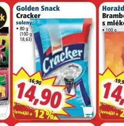 Norma Golden snack cracker nabídka