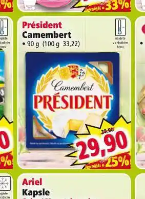 Norma Pprésident camembert nabídka