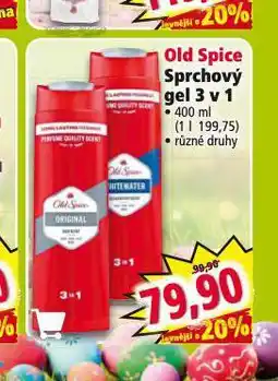 Norma Old spice sprchový gel nabídka