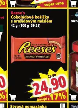 Norma Reese´s čokoládové košíčky s arašídovým máslem nabídka