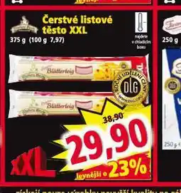 Norma Čerstvé listové těsto xxl nabídka