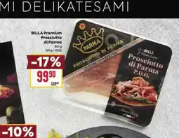 Billa Prosciutto di parma nabídka